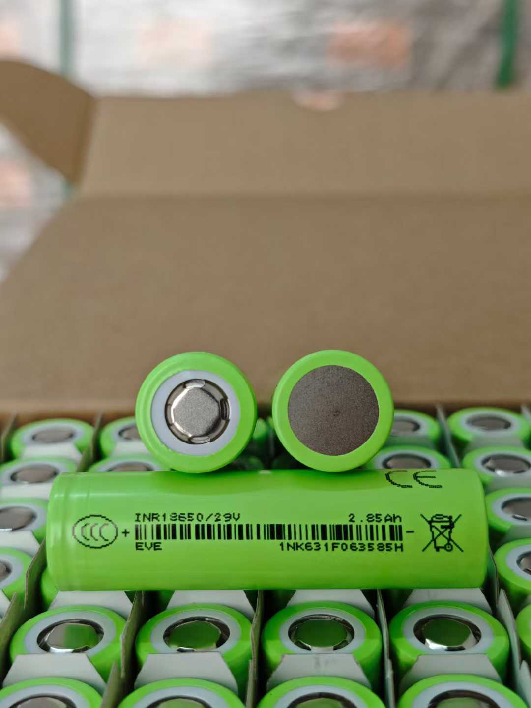 EVE 29V 18650 2850mAh 3C Battery