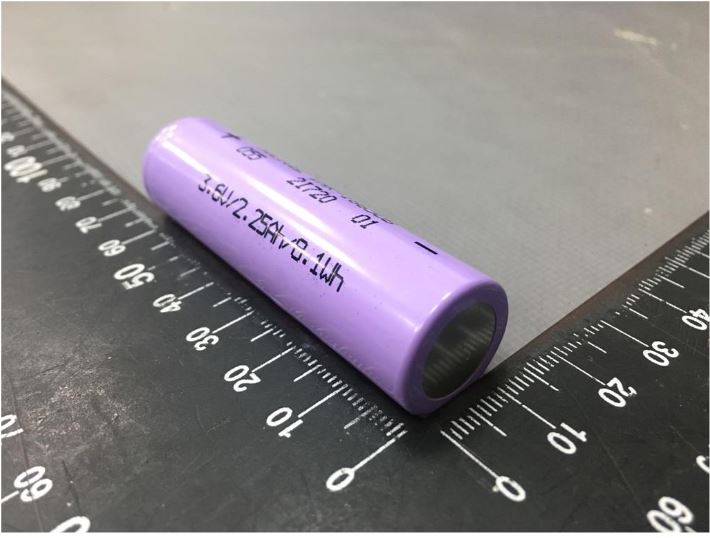 MOLICEL IHR18650B 2250mAh 3.6V NMC Battery