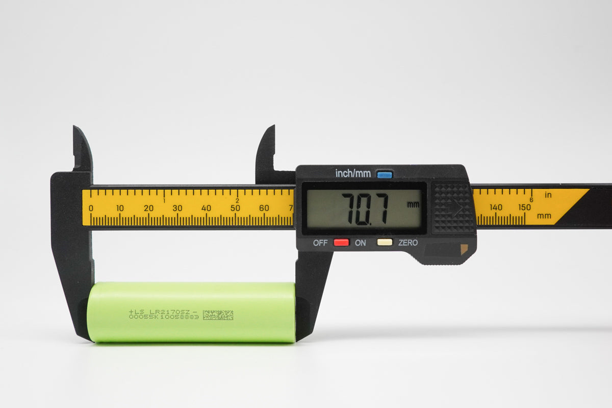 LISHEN LR2170SZ 5000mAh 3C 21700 Battery