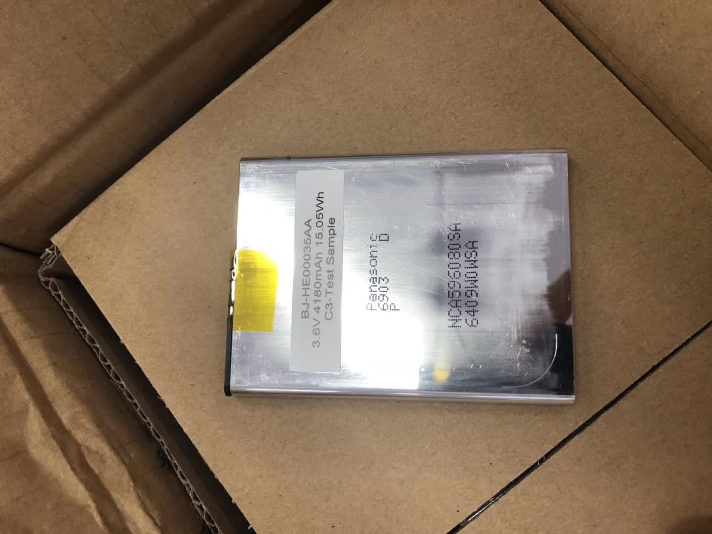 Panasonic NCA596080 4170mAh Lithium-ion Battery