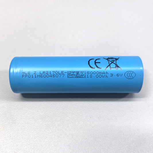 Lishen LR2170LE 5000mAh 30A 21700 Battery