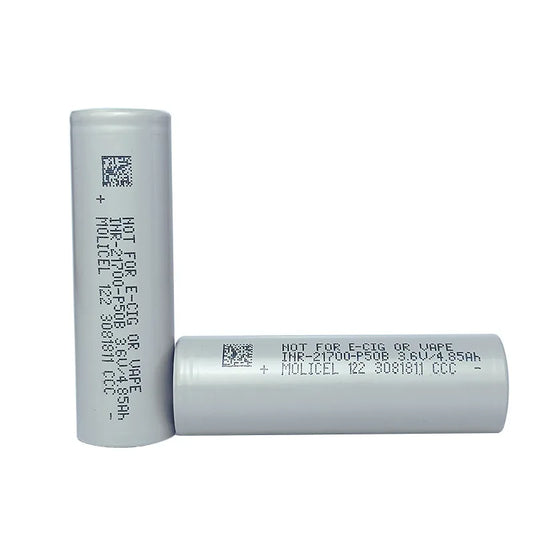 Molicel P50B 21700 5000mAh 60A Ultra Power Battery
